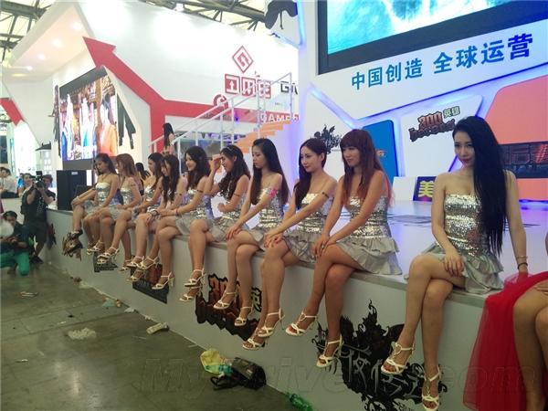 走马观花逛CJ：看ChinaJoy 2014的妹子们