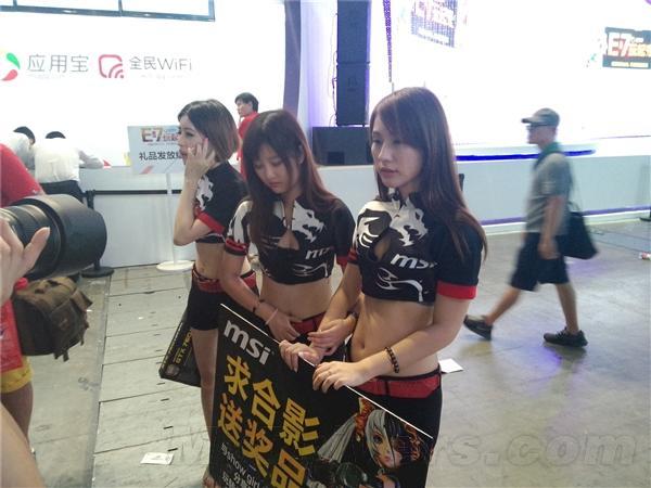 走马观花逛CJ：看ChinaJoy 2014的妹子们