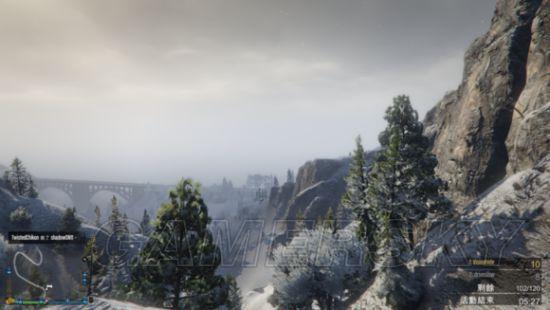 Gta5 雪中景色一览 逗游网