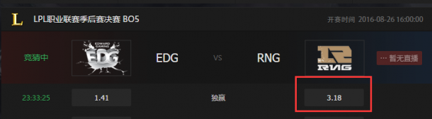 外围分析LPL总决赛 RNG不被看好