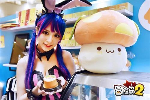 VR體驗“躲冒冒”大受歡迎！《冒險島2》萌閃體驗館正式開幕