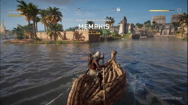 《刺客信条：起源》Xbox One X实机试玩：埃及版“雌雄双煞”