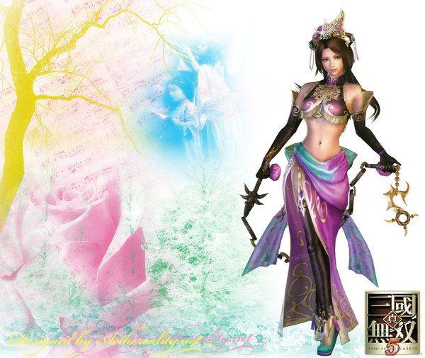 《真三國無雙8》貂蟬設(shè)定圖公布 妖艷舞姬性感無比