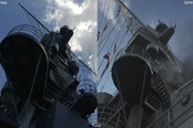 《使命召唤14》现实对比游戏视频 战舰以假乱真
