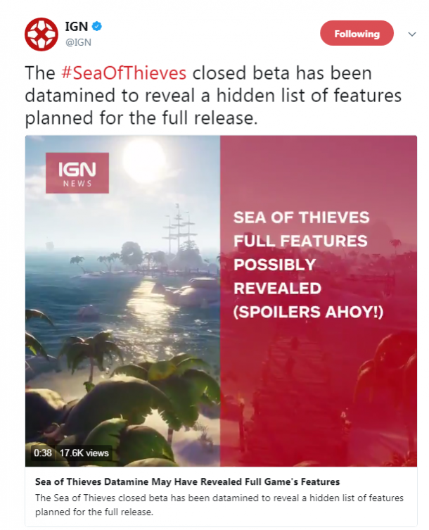 Reddit玩家爆料《盗贼之海》隐藏内容 竟有北海巨妖