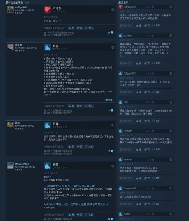 《孤島驚魂5》Steam首發(fā)獲特別好評 好評率82%