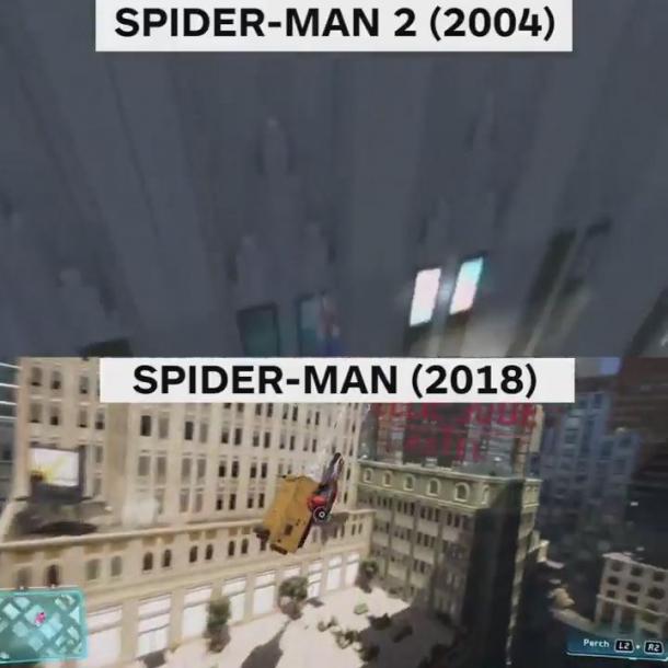 《蜘蛛侠》2004 2018版对比演示 新作会受欢迎吗？