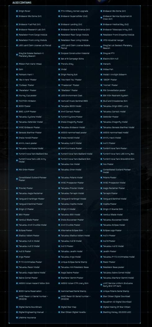 《星际公民》推出天价DLC 仅限高级玩家享受特权