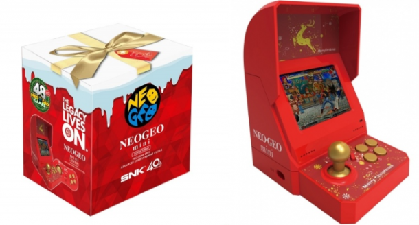 变化的不只是外观！SNK推出圣诞限定版NEOGEO mini