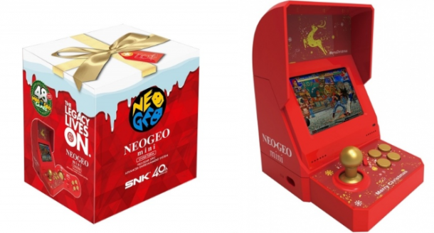 變化的不只是外觀！SNK推出圣誕限定版NEOGEO mini