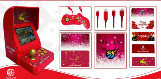 變化的不只是外觀！SNK推出圣誕限定版NEOGEO mini