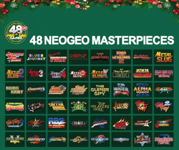 變化的不只是外觀！SNK推出圣誕限定版NEOGEO mini