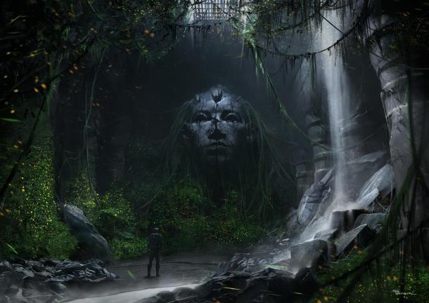 美國游戲概念畫家科幻作品欣賞 想象力天馬行空