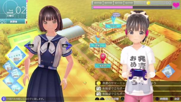 PS4戀愛(ài)新作《LoveR》全新實(shí)機(jī)視頻展示可愛(ài)女主
