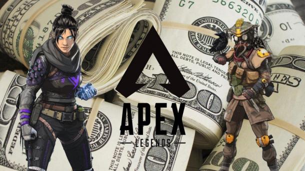 《Apex英雄》《堡垒之夜》奖金排名美国几近霸榜