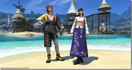 《最终幻想14》Mog站推出提达和尤娜同款服装
