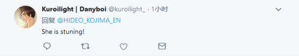 美國(guó)名模飾演《死亡擱淺》瑪瑪 小島秀夫一臉歡喜