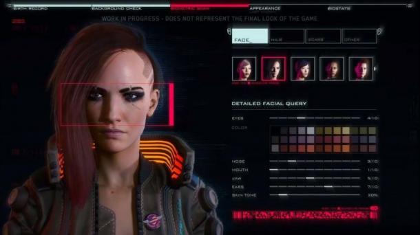 《賽博朋克2077》角色創建選項將不受限于性別