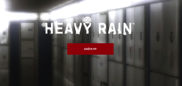 《暴雨》PC版正式發(fā)售 Epic商城獨(dú)占疑似鎖國(guó)區(qū)