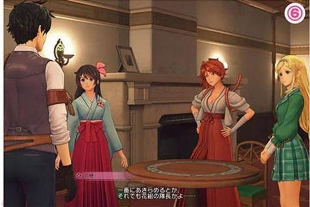 PS4独占《新樱花大战》新图 神崎堇变身女总裁有气质