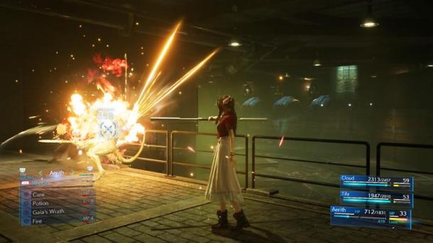 《最终幻想7：重制版》中文版试玩 制作人解说游戏核心 