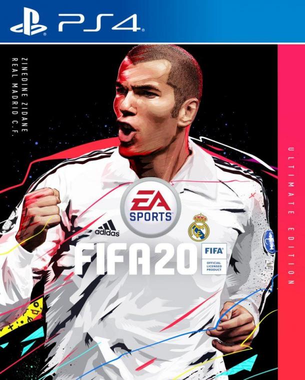 齐祖出征！齐达内登《FIFA20》终极版封面并加入UT模式