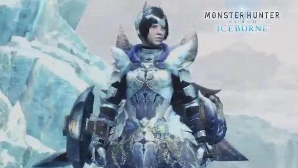 《怪物猎人世界：冰原》“霜翼风漂龙”套装视频演示