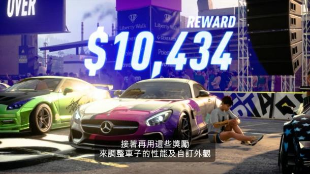 《極品飛車21：熱度》新中文宣傳片 性能卡沒了人物可自定義