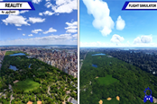 微软模拟飞行2020游戏中场景与现实场景对比一览