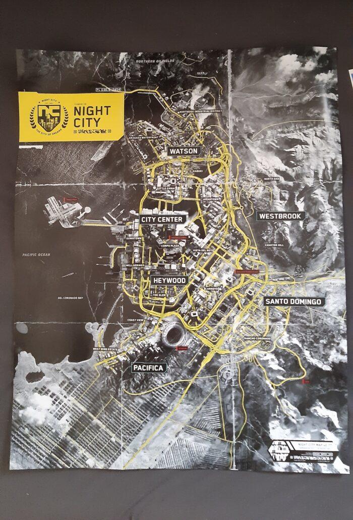 赛博朋克2077夜之城完整地图分享