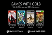 微软Xbox Live金会员11月会免阵容公布