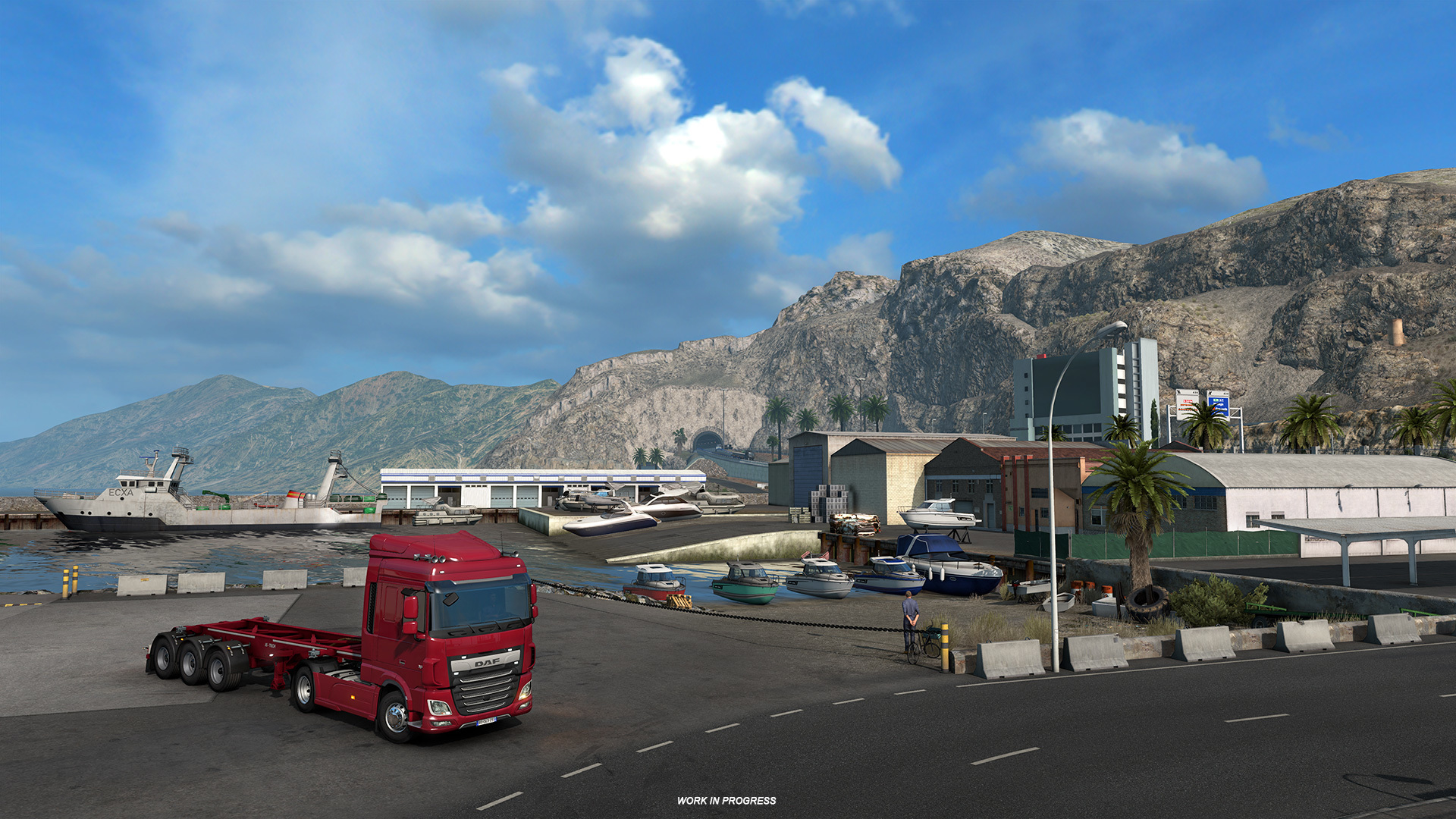 欧洲卡车模拟2伊比利亚DLC新增沿海城市预览