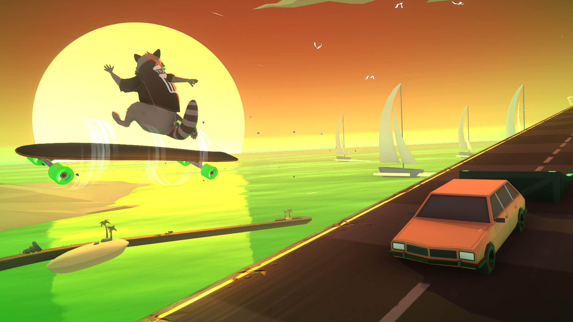 Tanuki Sunset圖片