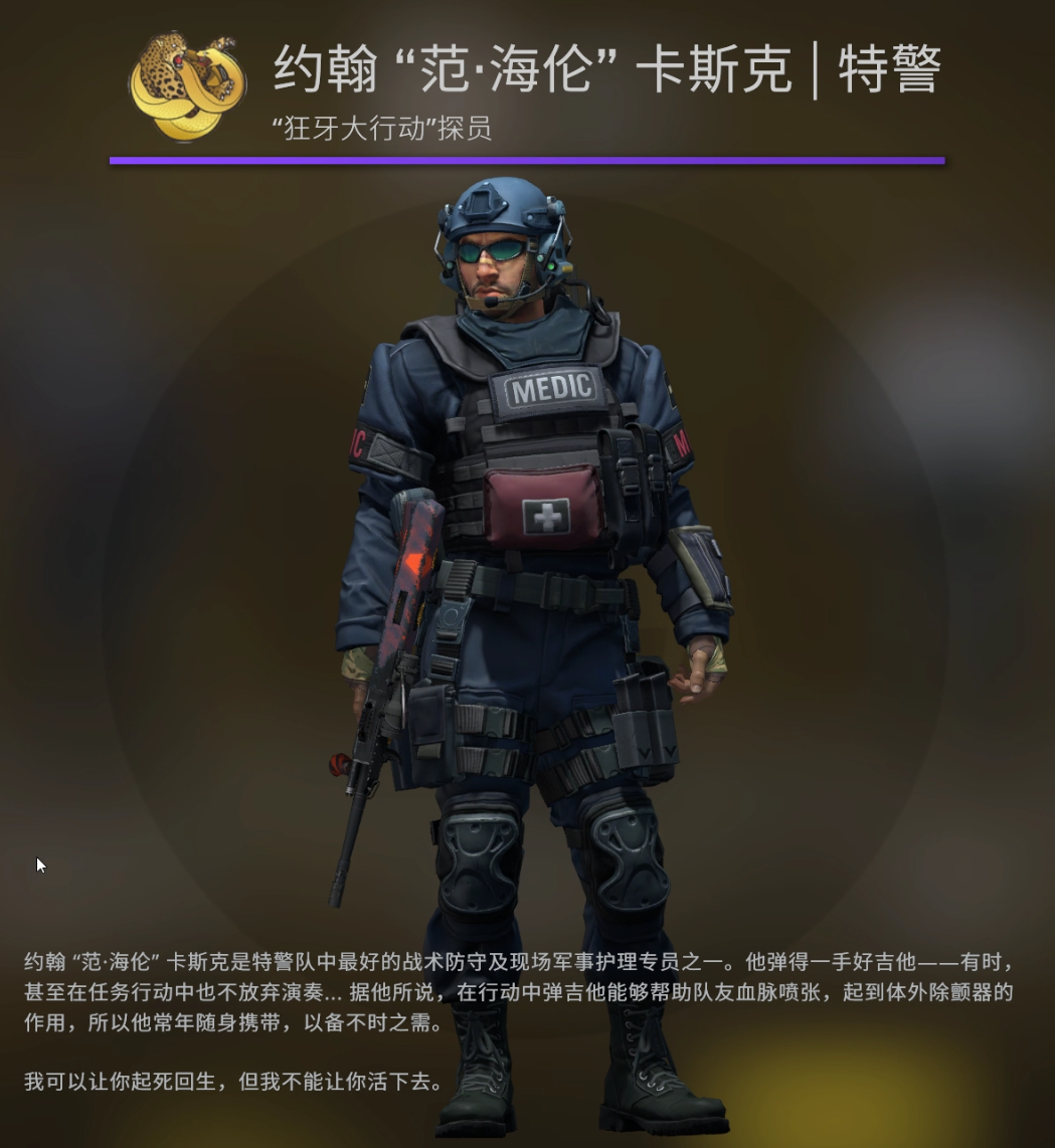 csgo所有角色介绍图片