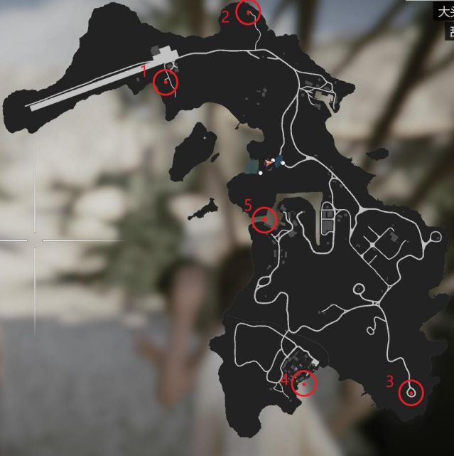 gta5佩里科岛全固定侦查点位置一览 佩里科岛侦察攻略