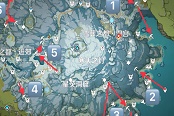 原神龙脊雪山星银矿石收集路线推荐