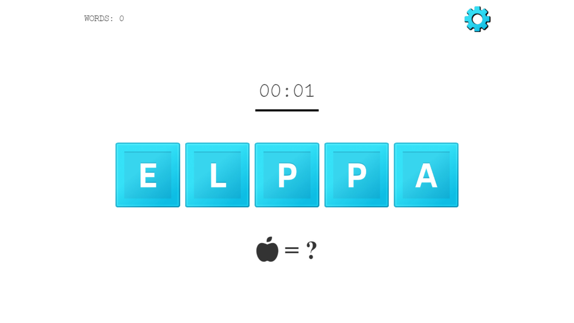 移动的字母图片