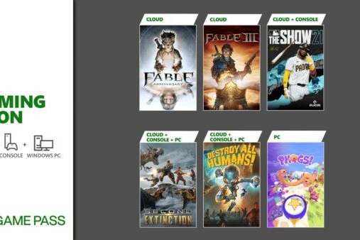 微软Xbox Game Pass四月末新增阵容公布