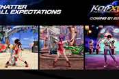 《拳皇15》公布超级女主角队待机动画 不知火舞身材棒