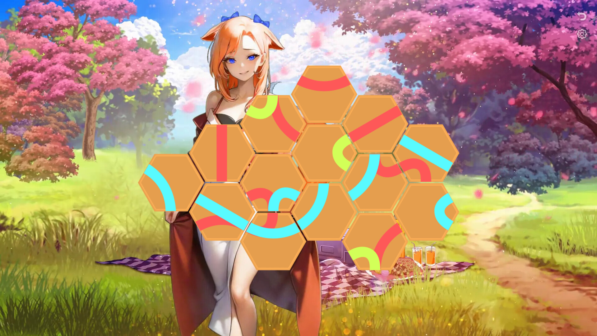 與狐女約會圖片
