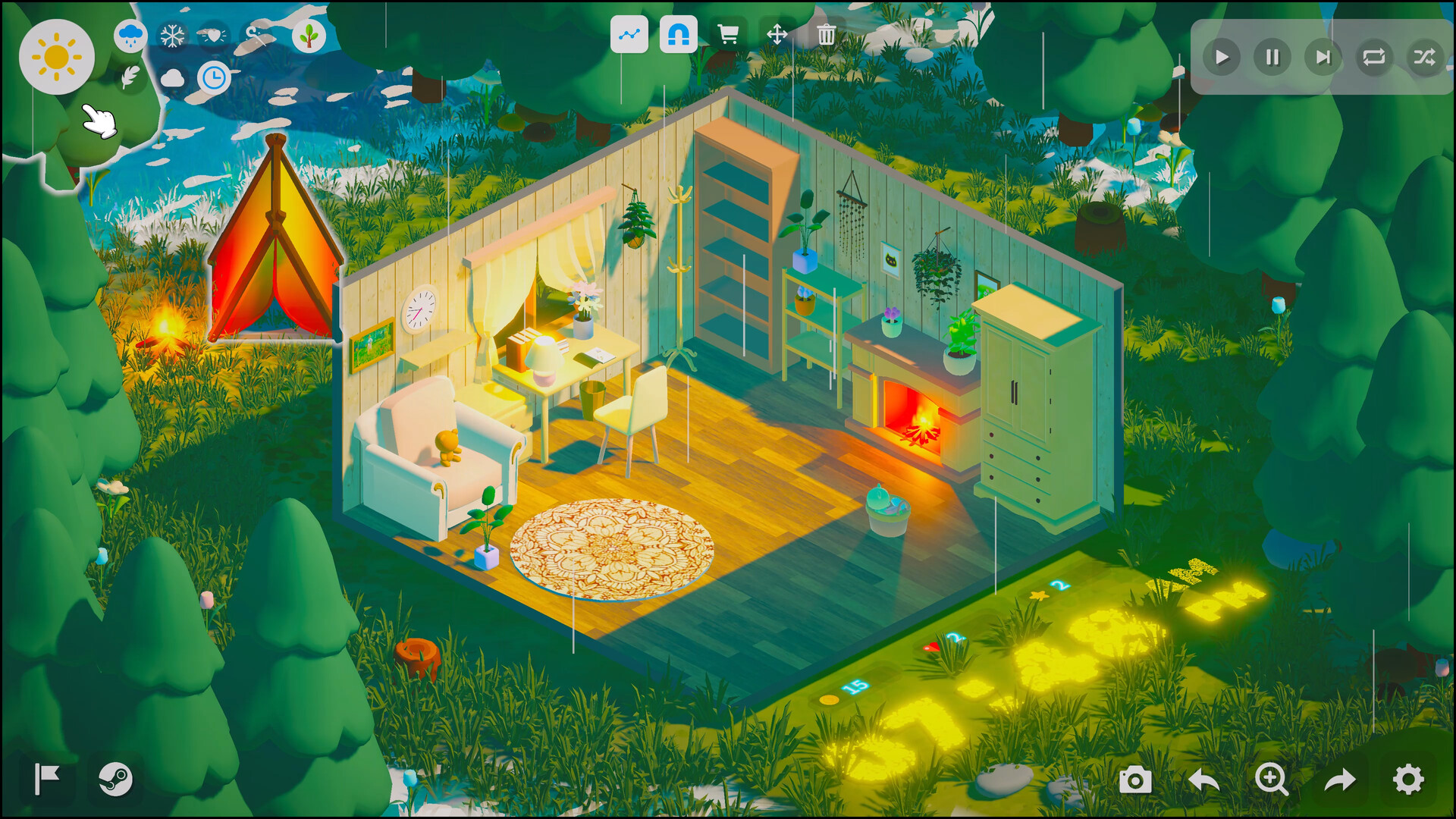 夢中小屋圖片